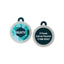 Taggie - Geometric Green Pet ID Tag For Dogs & Cats