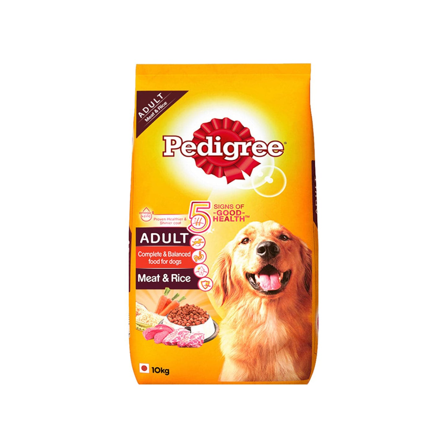 Pedigree - Adult Dry Dog Food | Meat & Rice Pack