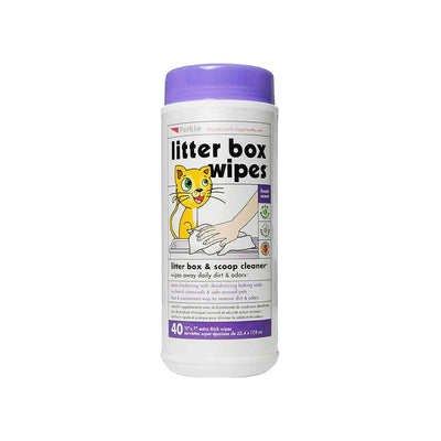 Petkin - Litter Box Wipes For Cats
