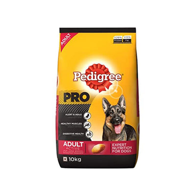 Pedigree - PRO Expert Nutrition | Dry Dog Food for Active Adult Dogs (18 Months Onwards)