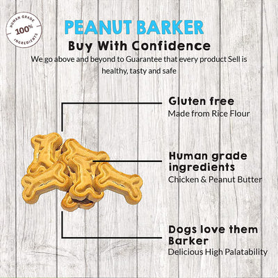 Goofy Tails - Peanut Barker Chicken Biscuits for Dogs & Puppies