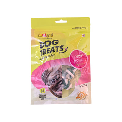 All4pets - Knot Bone Green Tea Flavour for Puppies above 4 months of age