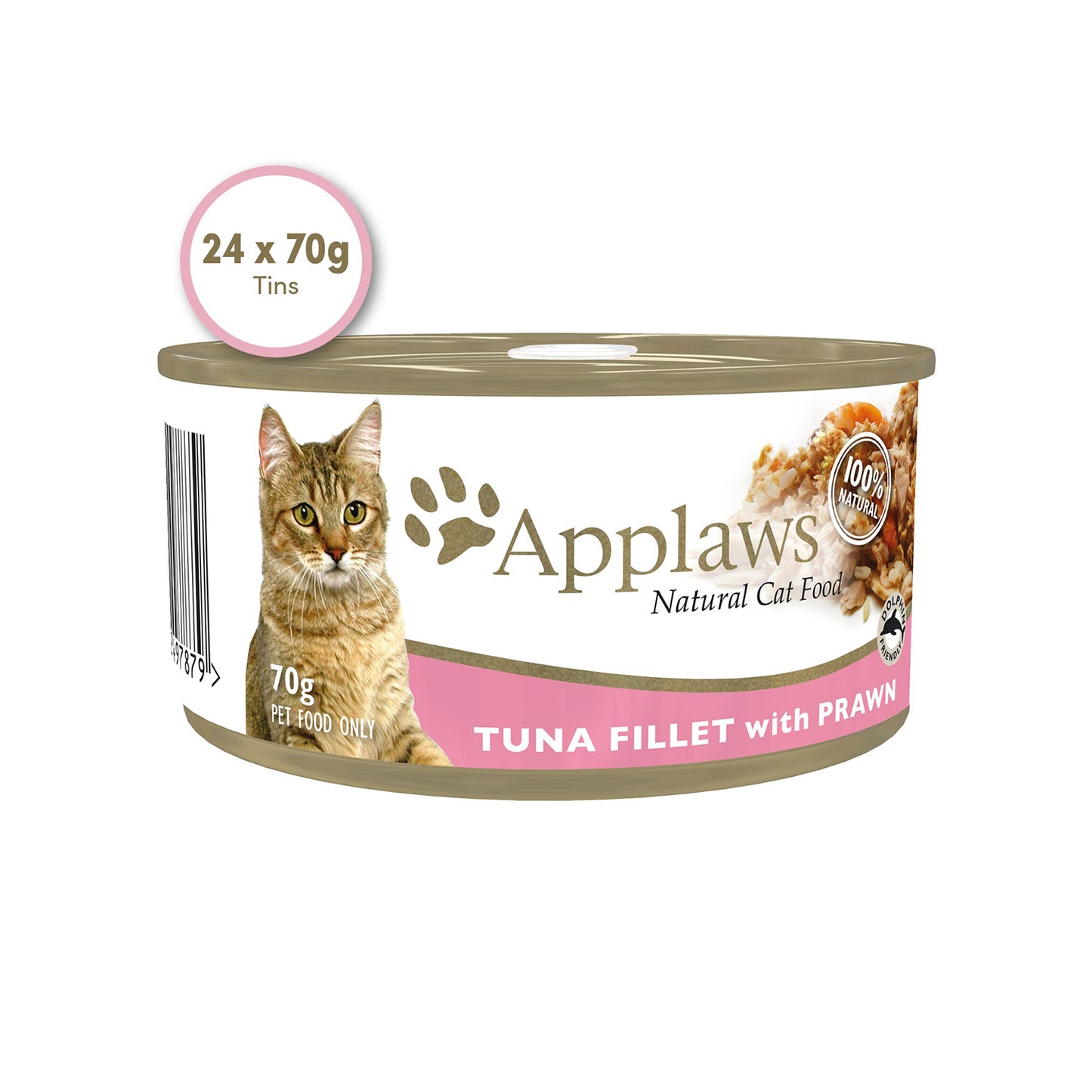 Applaws - Cat Tin Tuna Fillet with Prawn