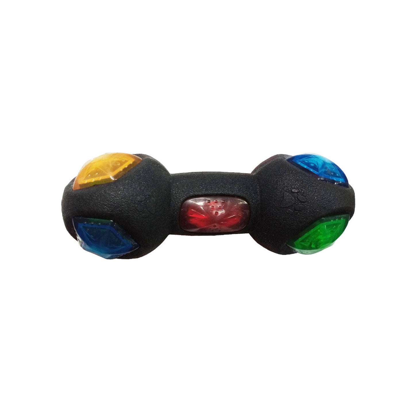 All4pets - Dumbbell Shaped Rubber Chew Toy For Dogs & Cats