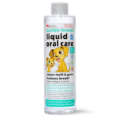 Petkin - Pet Liquid Oral Care Invisible formula for Dogs and Cats