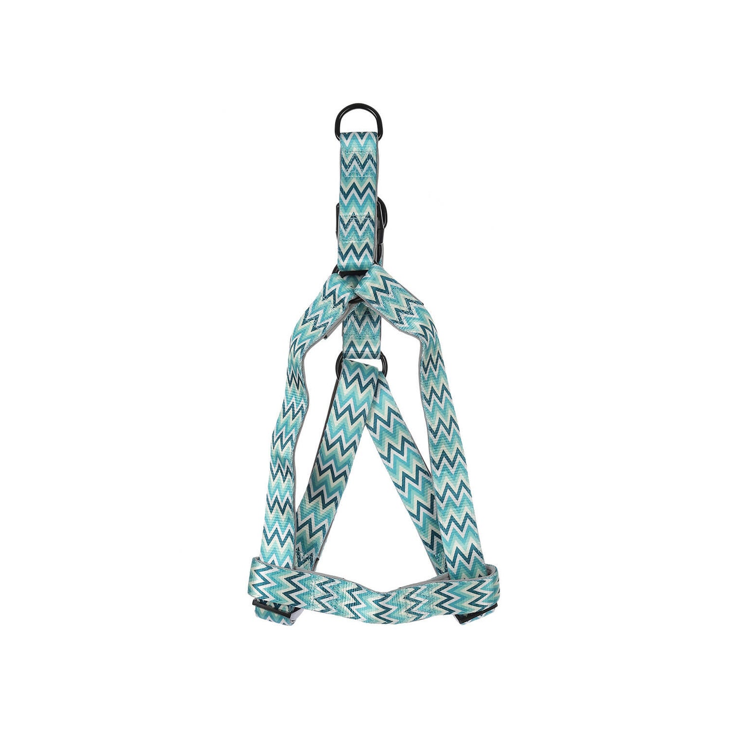 Basil - Printed Rainbow Color Padded Harness For Dogs