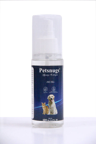Petsnugs - Spray Cologne Musk for Dogs & Cats