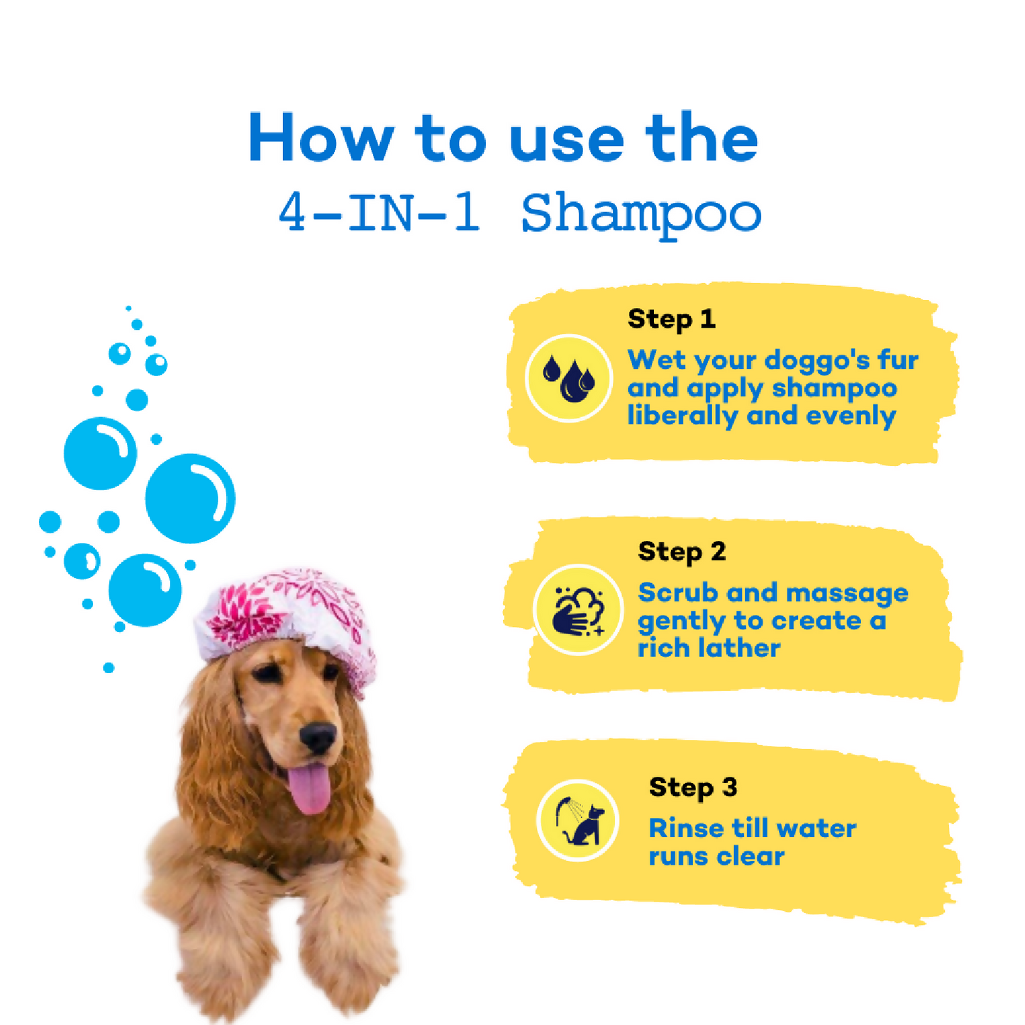 The Good Paws Awesome Pawsome 4 in 1 Dog Shampoo | Moisturizing & Conditioning | Cleanse & Deodorize
