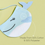 Fofos - Cute Pet Bib Whale Durable Pet Accessory For Dogs & Cats