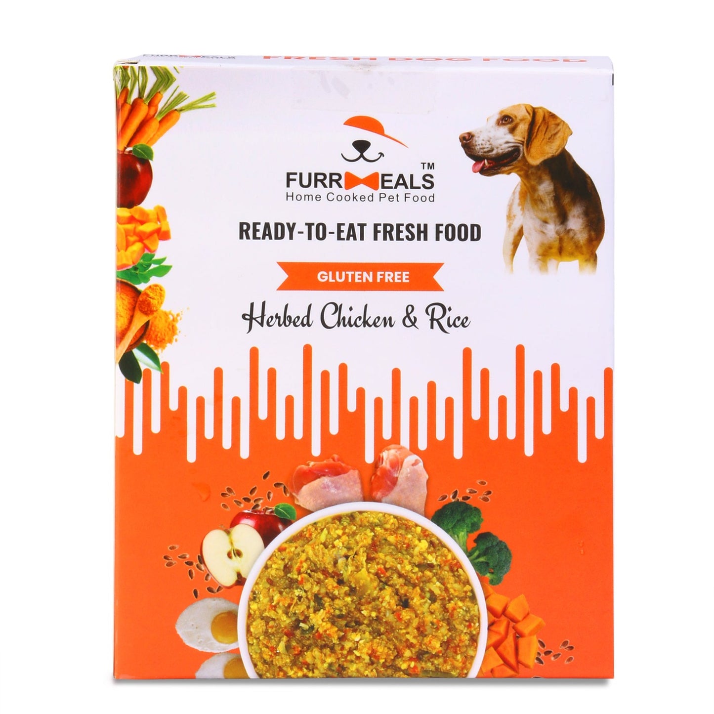 Furrmeals - Herbed Chicken & Rice (Gluten Free) For Dogs