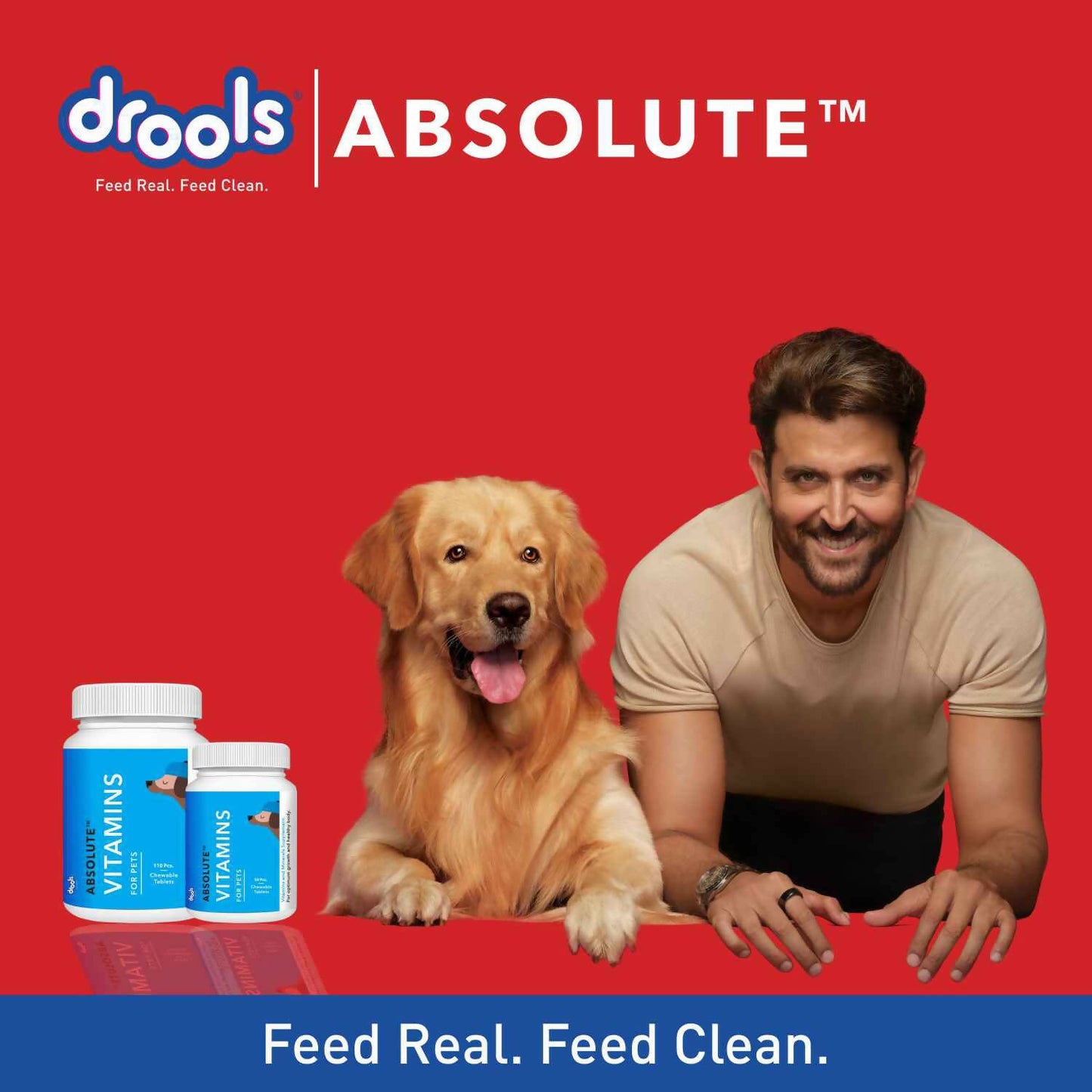 Drools - Absolute Vitamin Tablet Dog Supplement