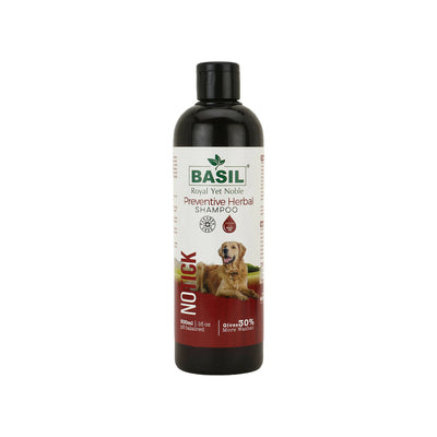 Basil - No Tick Preventive Herbal Shampoo For Dogs