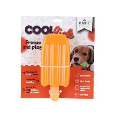 Basil - Cool Lick Freeze and Play Silicon Ice-Cream For Dog (Assorted)