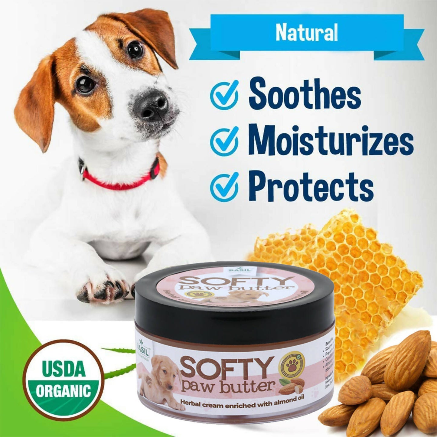 Basil - Softy Paw Butter For Dogs