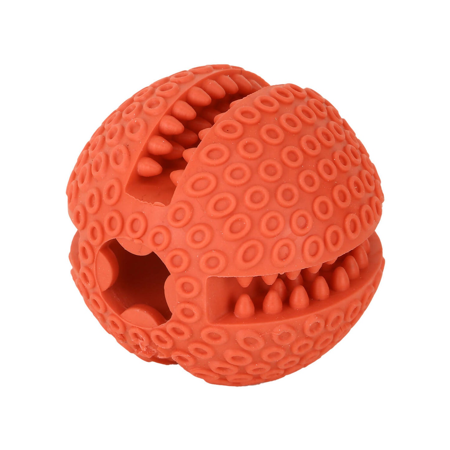 Basil - Solid Ball with Hollow centre & Grooves in Sides Toy For Dogs
