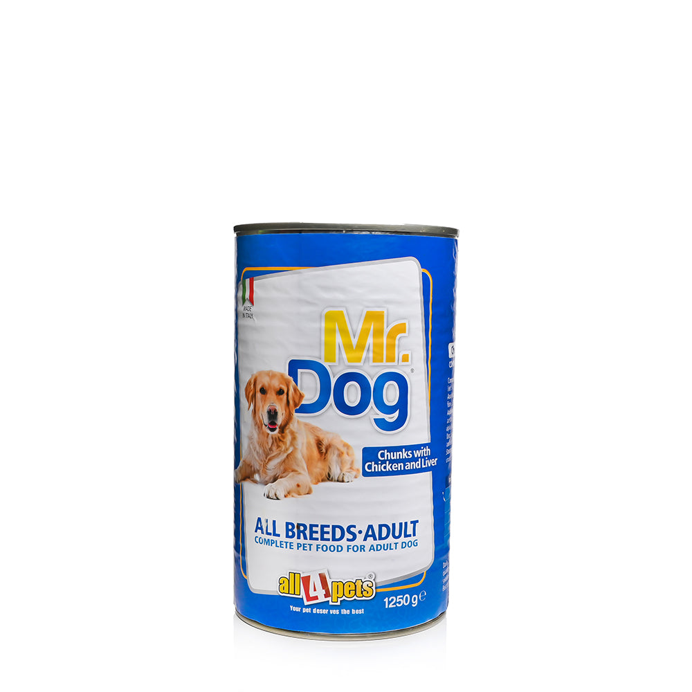 All4pets - Mr. Dog Chunks with Chicken Liver For Dogs