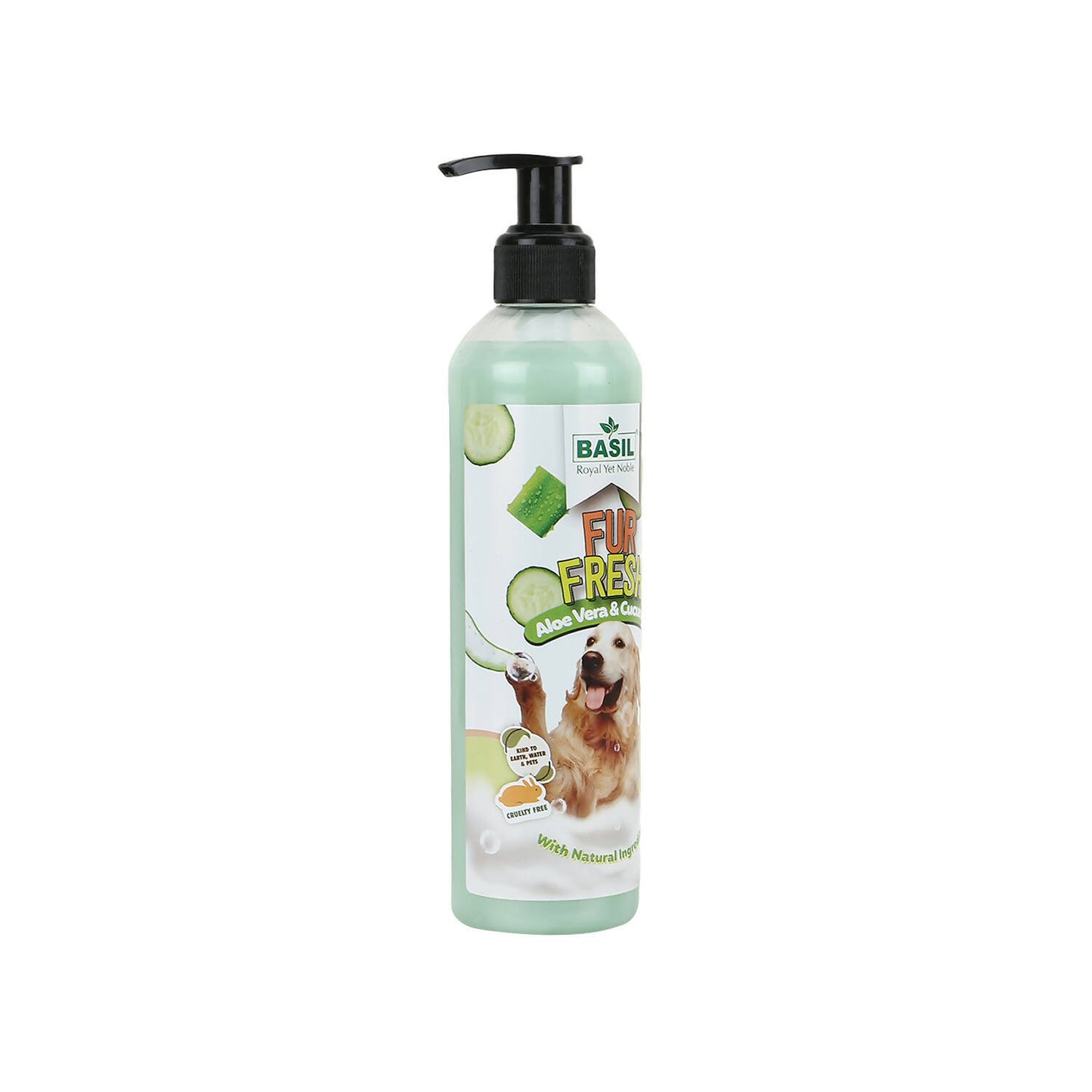 Basil - Fur Fresh Aloe & Cucumber Shampoo For Dogs