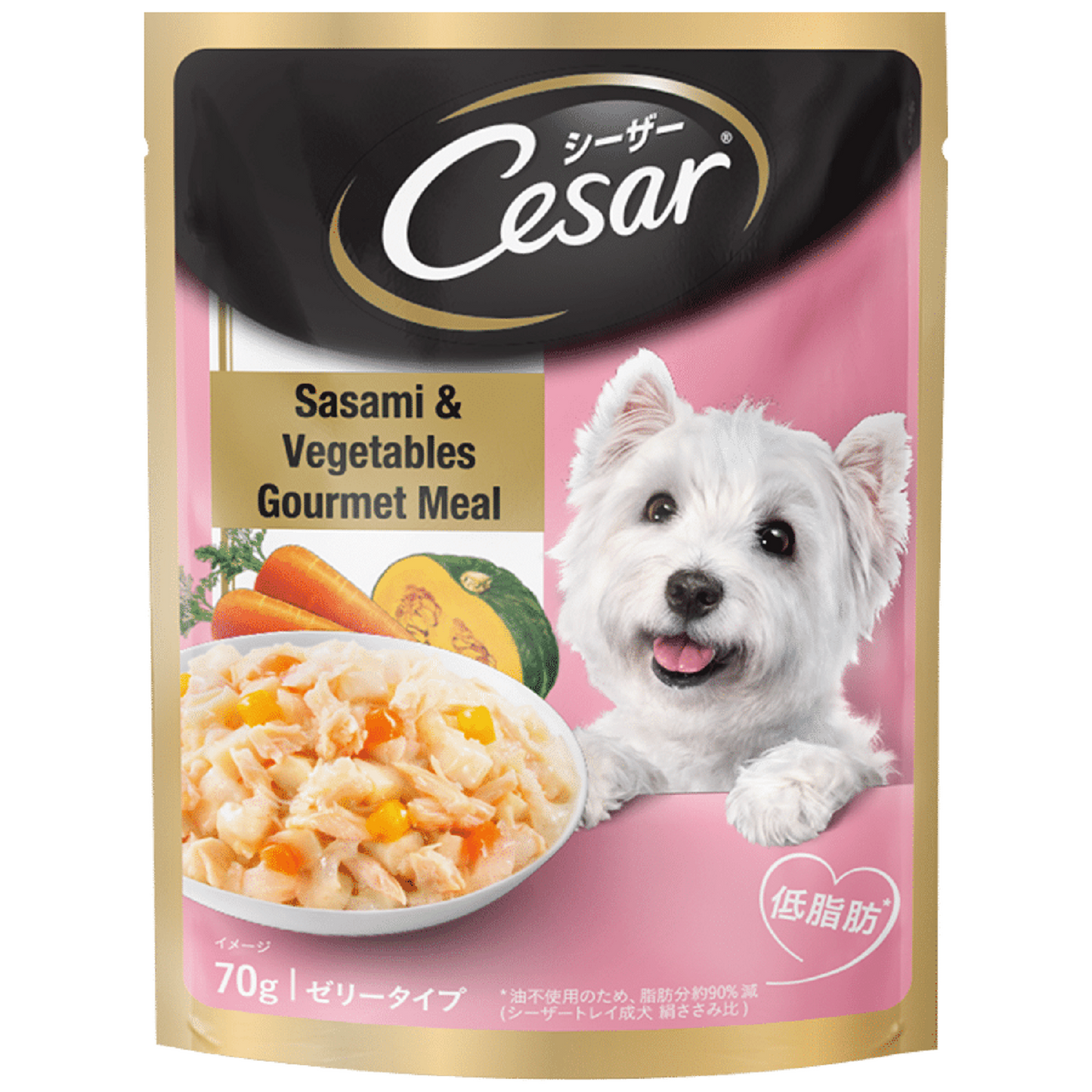 Cesar - Premium Adult Wet Dog Food Sasami & Vegetables