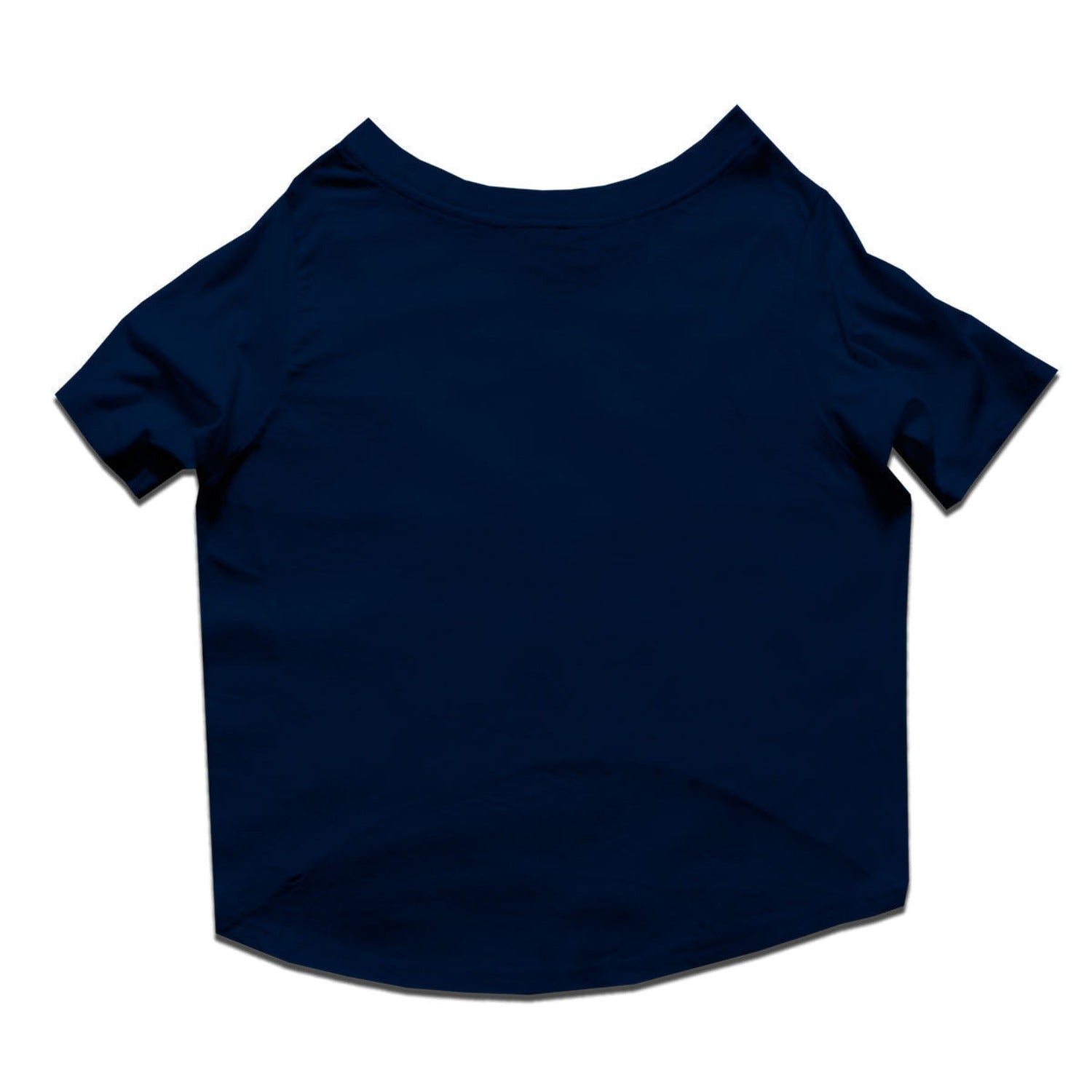 Ruse / can-i-play-with-your-human-crew-neck-dog-tee / Navy