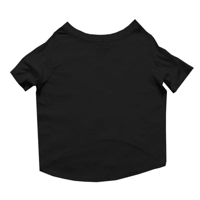 Ruse  / Black Ruse Basic Crew Neck "Gift From Outer Space" Printed Half Sleeves Dog Tee17