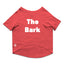 Ruse / the-bark-and-the-bite-crew-neck-dog-tee / Poppy Red
