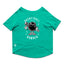 Ruse / Aqua Green Ruse Basic Crew Neck "BASKETBALL BOMBER" Printed Half Sleeves Dog Tee12