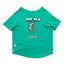 Ruse  / Aqua Green Ruse Basic Crew Neck "I'm Too Old for this Sh*t" Printed Half Sleeves Dog Tee11