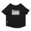 Ruse / Black Ruse Basic Crew Neck "The Birthday Dude" Printed Half Sleeves Dog Tee16