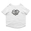 Ruse / White Ruse Basic Crew Neck "World's Best Sister" Printed Half Sleeves Dog Tee14