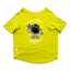 Ruse / Yellow Ruse Basic Crew Neck "BASKETBALL BOMBER" Printed Half Sleeves Dog Tee11
