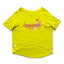 Ruse / Yellow Ruse Basic Crew Neck "CENSORED" Printed Half Sleeves Dog Tee12