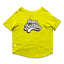 Ruse / Yellow Ruse Basic Crew Neck "Happy Birthday" Printed Half Sleeves Dog Tee11