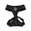 Basil - Printed Adjustable Mesh Harness For Puppies & Small Dogs (Black)