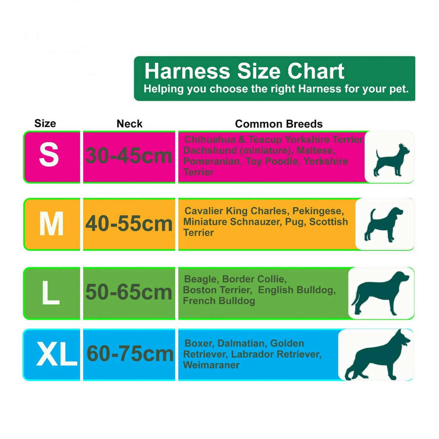 Basil - Printed Adjustable Mesh Harness For Dogs (Multi)