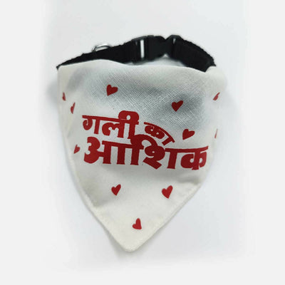 Myartbucket- Gali Ka Aashiq bandana for cats and dogs