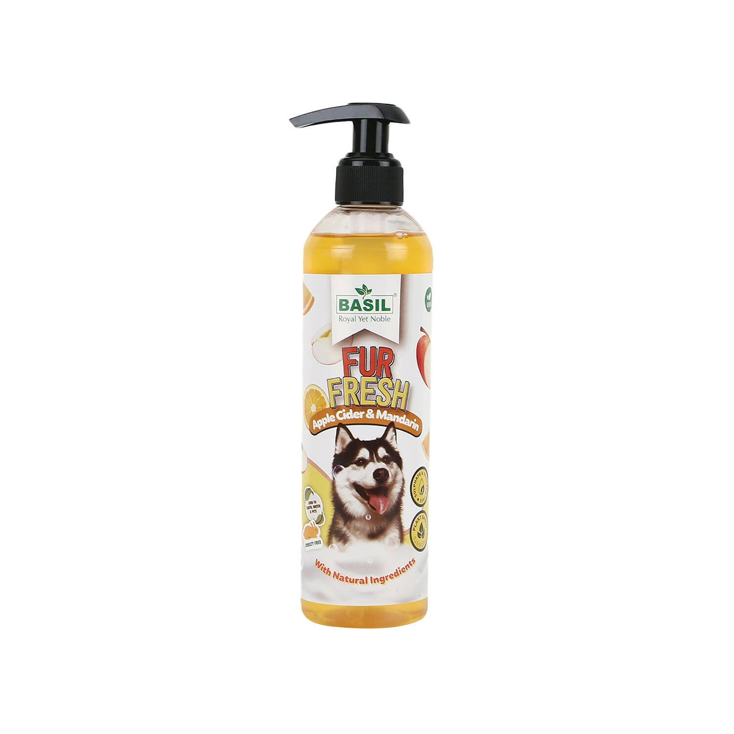 Basil - Fur Fresh Apple Cider & Mandarin Shampoo For Dogs