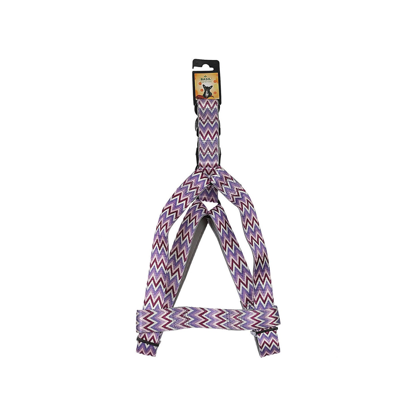 Basil - Printed Rainbow Color Padded Harness For Dogs